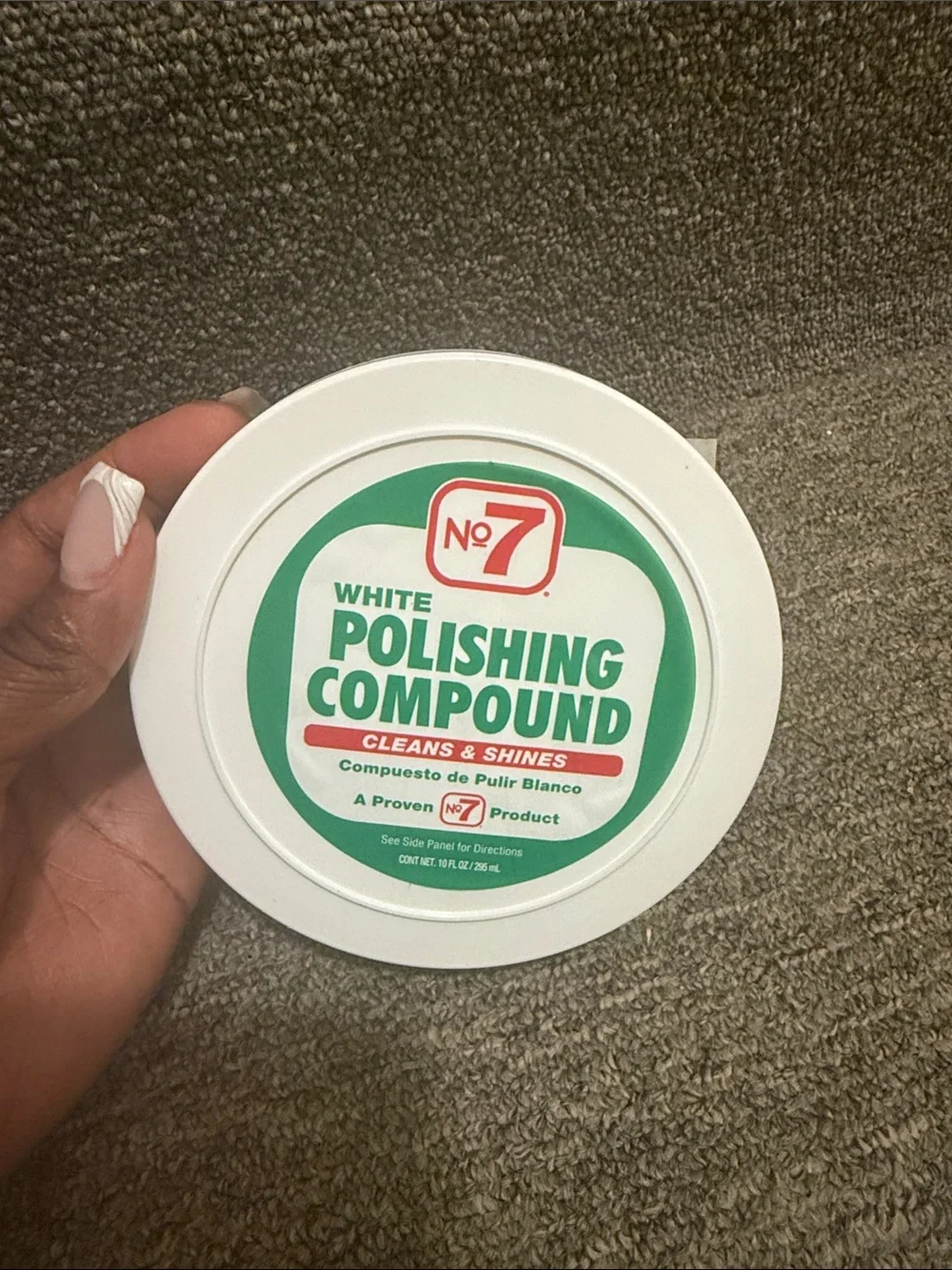 No7 White Polishing Compound - White Cleaning & Shine Paste